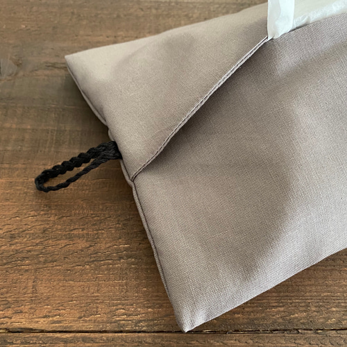 エコティッシュ/ソフトパック用ティッシュケース(グレー) その他