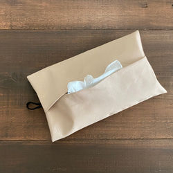 エコティッシュ/ソフトパック用ティッシュケース(グレー) その他