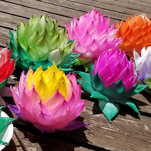 [入手困難] 蓮の花紙 蓮紙 蓮ワーク 8色、計24束 Amazon.co.jp: 入手困難 蓮の花紙 蓮紙 蓮ワーク 8色、計24束