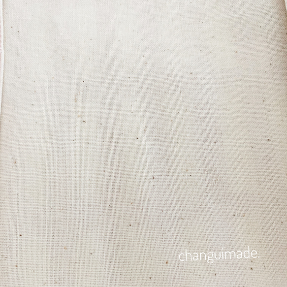 【新書・児童文庫サイズ】くすみピンクの春色ブックカバー・留ゴム付き 8枚目の画像