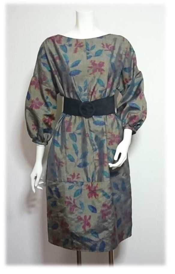 103 * Aoi Oshima船領模式連衣裙（卡其色） 第2張的照片