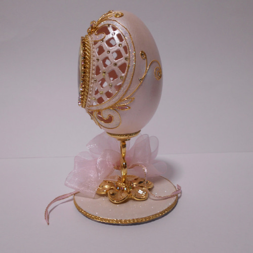 Grace漆工房 内海紗英子 | . 祝福のたまご「橙」 2023年 7×7×9