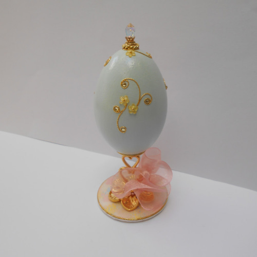 希少 卵殻アート エッグアート 一点物 逸品 ギャラリー買取品 希少