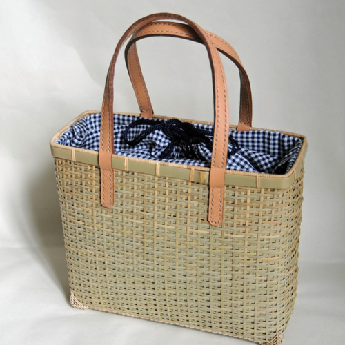 竹 一楽編みのかごバック 送料無料 かごバッグ Basketry 通販 10289495