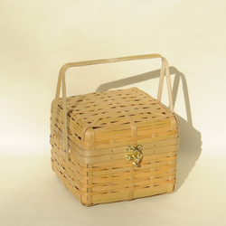 竹かごバック 麻の葉編み かごバッグ Basketry 通販 14345618