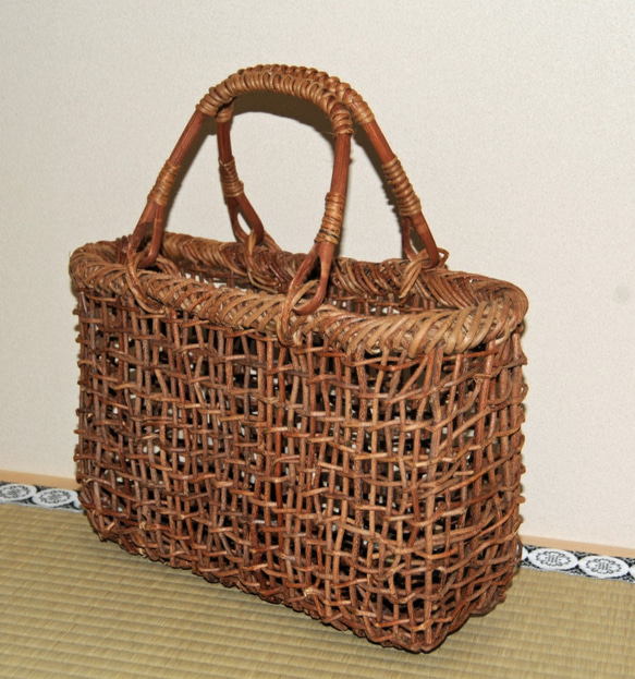 国産アケビつる かごバック こだし編み かごバッグ Basketry 通販