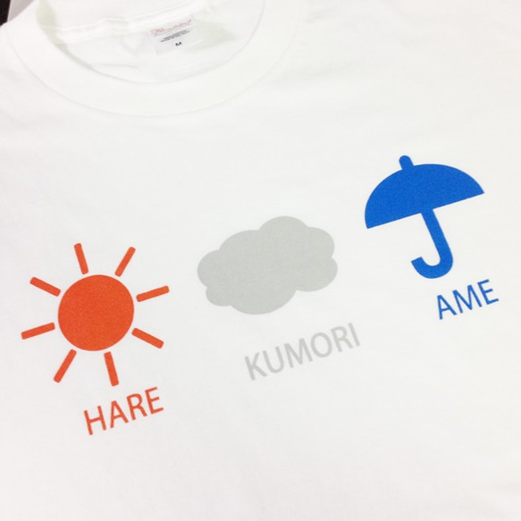 天気予報 Tシャツ 3枚目の画像