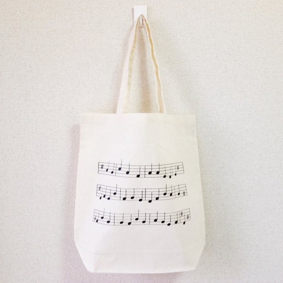 シンプルトートbag（L)☆彡受注製作・マチ幅15センチver