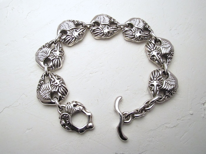 象と蝶とフェニックスのブレスレット