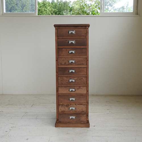 W30 小引き出し10段 [チェスト タンス 整理棚 収納棚] チェスト