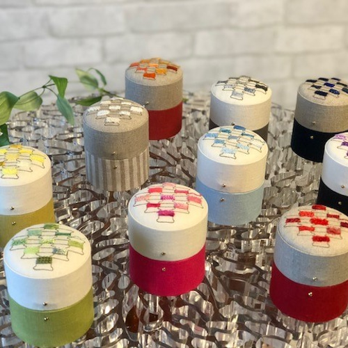 フランスアンティークお花柄 カルトナージュ　ミニクッション ピンクッション Amazon.co.jp: [moonfarm] アンティーク調 針刺し 選べる4種