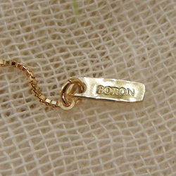 K18ローズカットダイヤモンドのネックレス 4枚目の画像