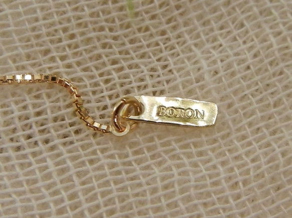 K18ローズカットダイヤモンドのネックレス 4枚目の画像