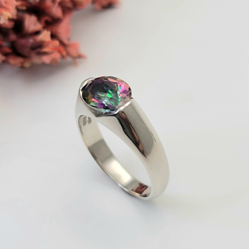 トパーズリング クラシック　あんてぃ Artemis Classic アルテミスクラシック ロンドンブルートパーズ