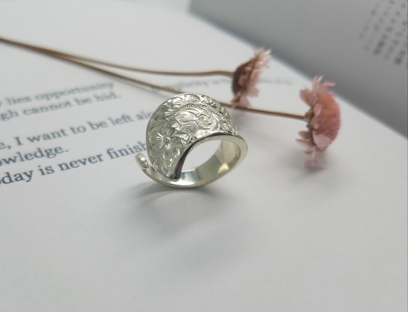 ハワイアンジュエリー シルバーリング《送料無料》 PY-070 4枚目の画像