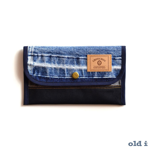 デニムリメイク＊通帳ケース：13 その他ケース 柚柊(閉店・プロフお  