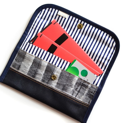 デニムリメイク＊通帳ケース：13 その他ケース 柚柊(閉店・プロフお  