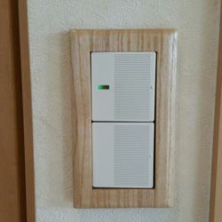KIRI・木製・コンセット、スイッチカバー 6枚目の画像