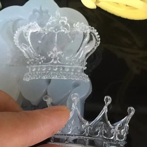 レジン　ハンドメイド　395 新作立体モールド ティアラ 395# レジン・樹脂 Tiara88 通販 4426739