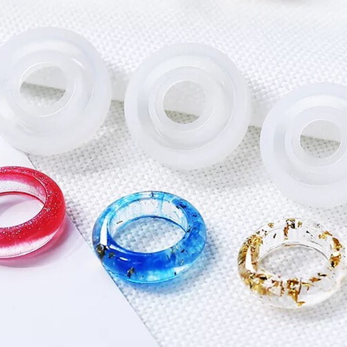 3点セット リング ／/指輪 16.1718mm シリコンモールド/レジン 20#~22