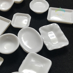 【１８種類セット】329#樹脂粘土　和食小鉢　食器　器　お皿 3枚目の画像