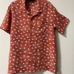 即日発送 着物リメイク アロハシャツ 和柄 メンズ 楽天市場】アロハシャツ 着物リメイク 着物シャツ 着物 着物