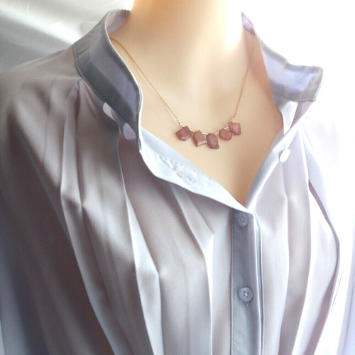 最後の1本】甘すぎない春色大人のピンク！14KGF ストロベリー