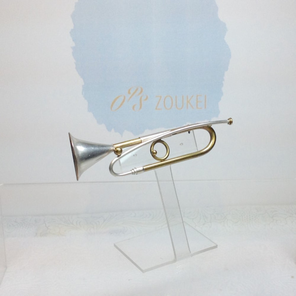 楽器シリーズ「Trombone」No.3722 ブローチ 2枚目の画像