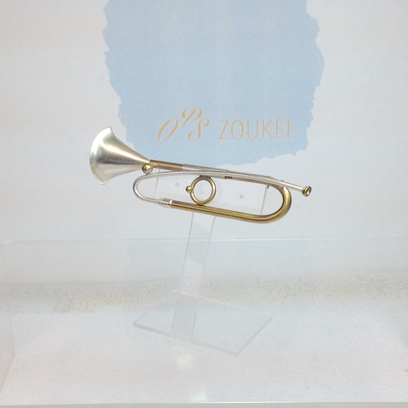 楽器シリーズ「Trombone」No.3722 ブローチ 3枚目の画像