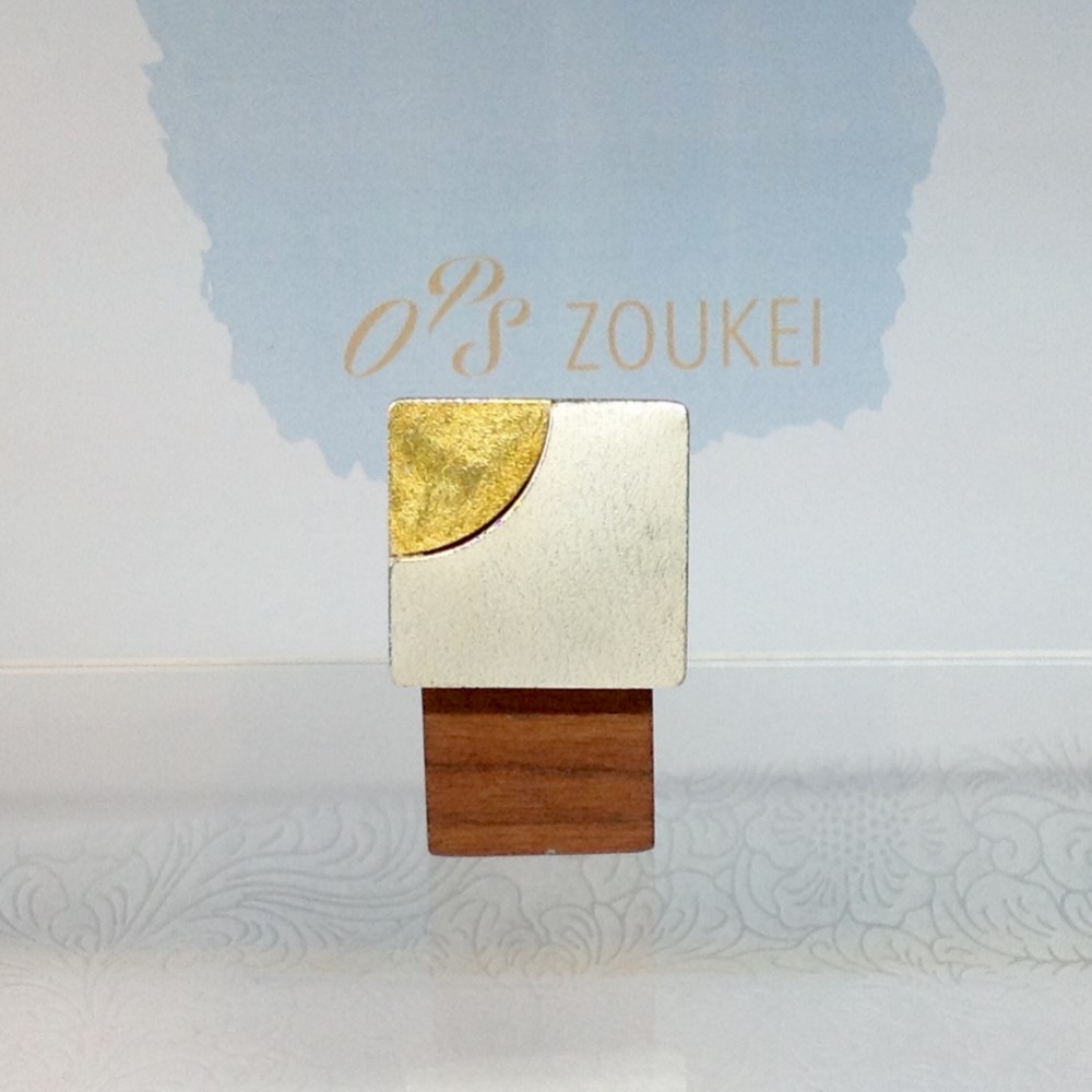 アートシリーズ 「日本の美」Silverブローチ　No.4003