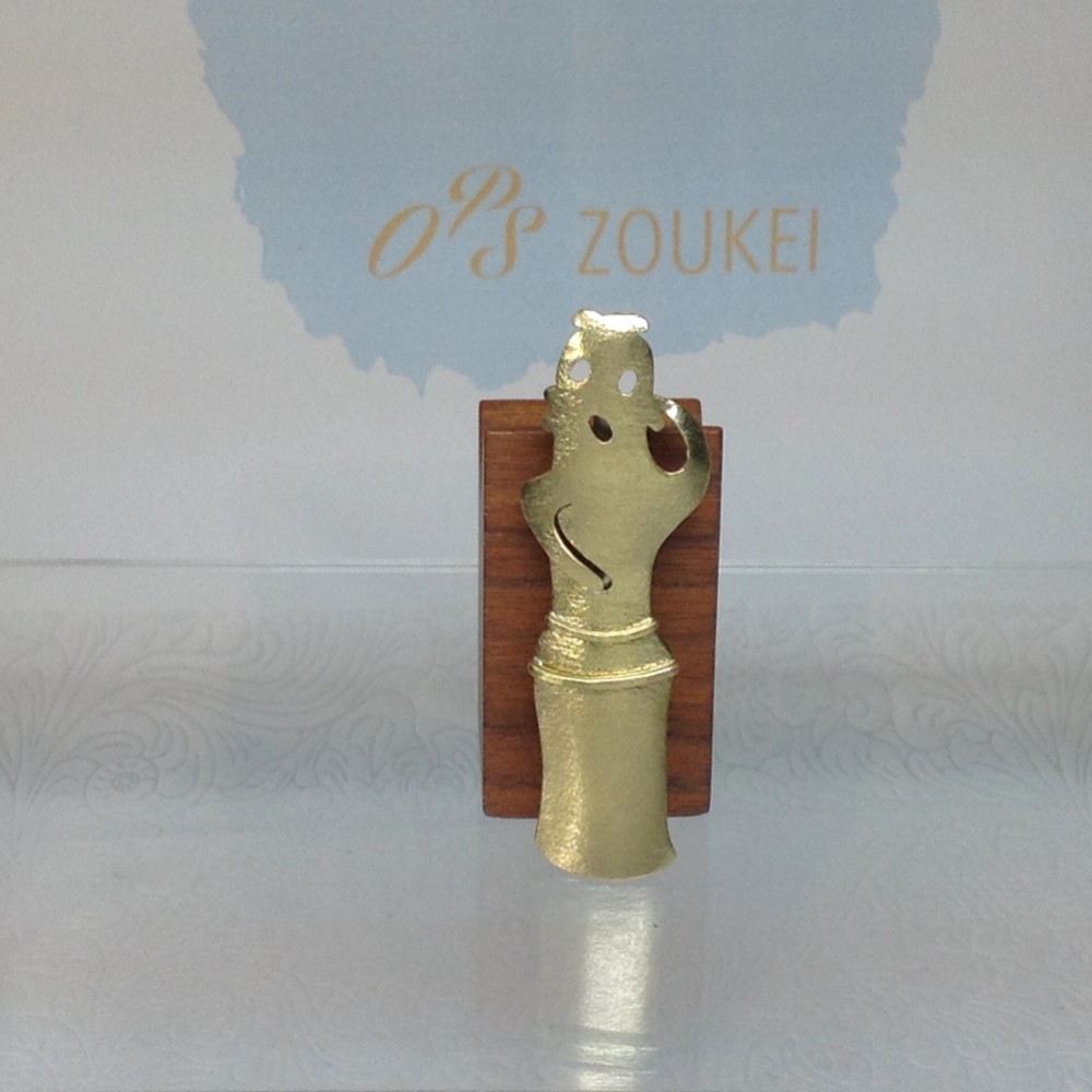 アートシリーズ「埴輪・踊る人形」ブローチ No.5190