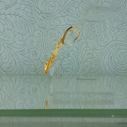「かたつむり」 ピアス No.4937　日本製　錫合金 5枚目の画像