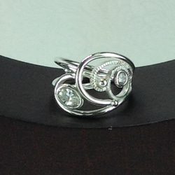 ハーキマー・ダイヤモンド リング Herkimer Ring ⑭ 指輪・リング