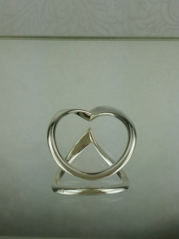 SILVER Ring シンプルV No.236 5枚目の画像