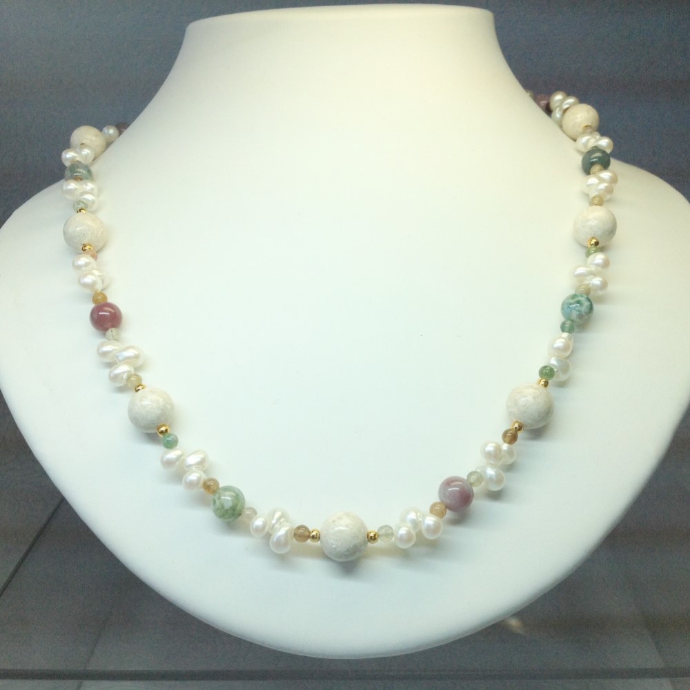 No.5129「天然石ネックレス」