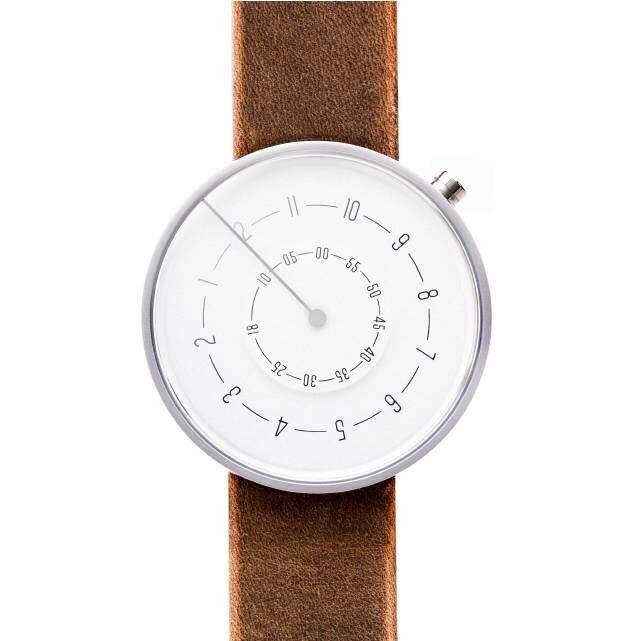 ultraTime 001ウォッチ - ブラウンシルバー