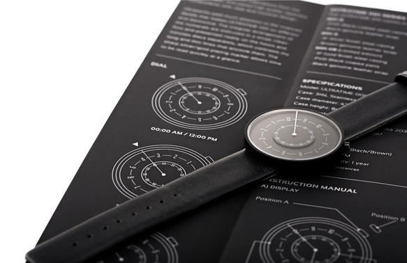ultraTime 001 手錶 - 黑色 第3張的照片
