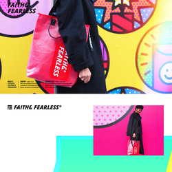 Faith & Fearless PVC Tote_新年限量包 第2張的照片