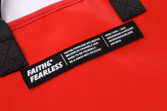 Faith & Fearless PVC Tote_新年限量包 第10張的照片