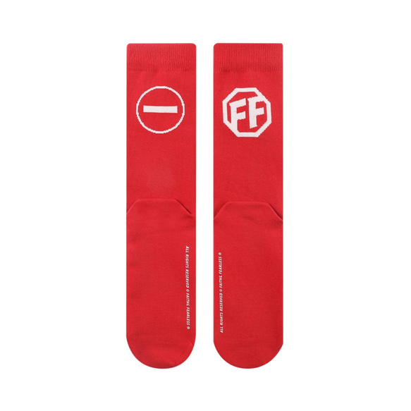 Faith& Fearless - SOCKS_潮(RED) 第10張的照片