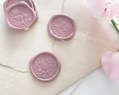 Garden Party Wax Seals ｜シーリングワックス｜シーリングスタンプ