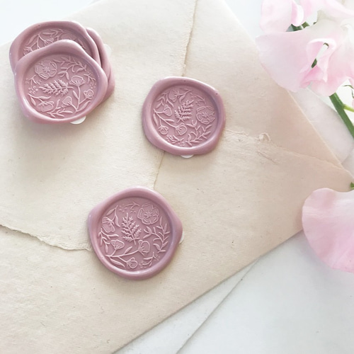 Garden Party Wax Seals ｜シーリングワックス｜シーリングスタンプ
