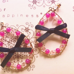 for happiness* PINK×ﾘﾎﾞﾝﾋﾟｱｽ(fh017) 1枚目の画像