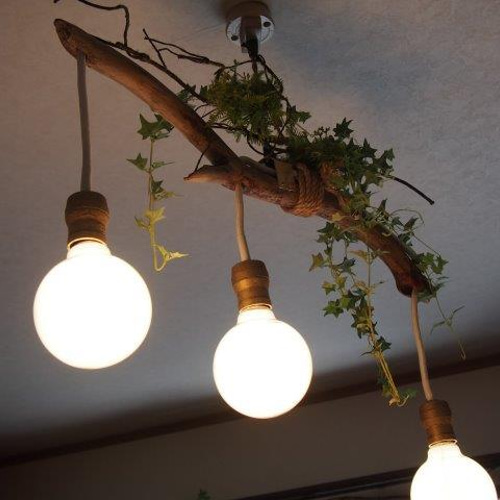 流木ペンダントライト12 シーリングライト・ペンダントライト