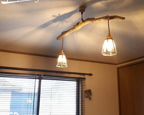 流木ペンダントライト19 シーリングライト・ペンダントライト