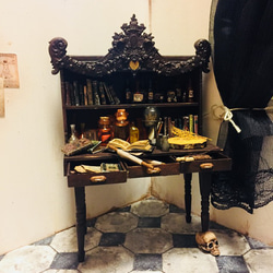 受注製作】1/12スケール ミニチュア ドールハウス家具 魔女の棚 その他