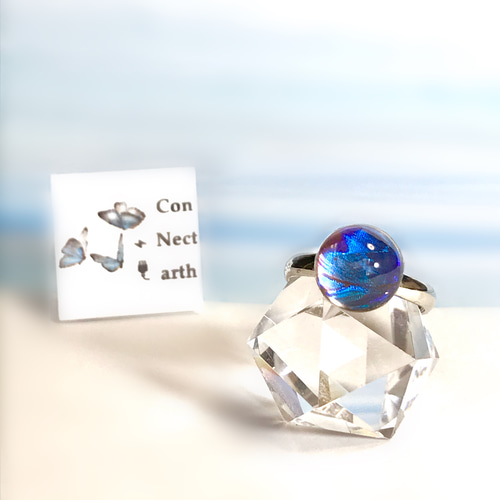 蝶々の羽根リング　骨董品 蝶々の羽根リング 骨董品