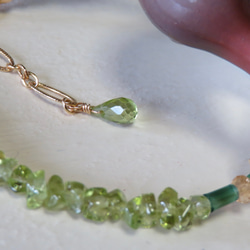 かぐや姫のひかり✳︎Fluorite・Peridot ・Green apatite…／14kgf 5枚目の画像