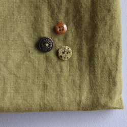 【30%off】antique button mini bag ：karasi： 3枚目の画像