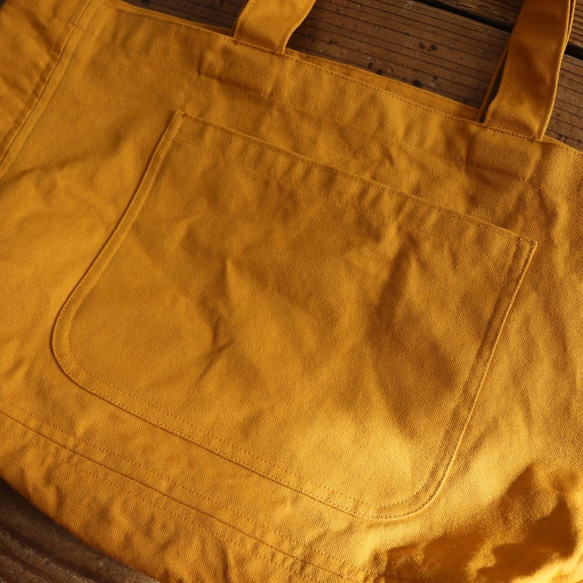 A4・洗える帆布ﾄｰﾄ : ﾏｽﾀｰﾄﾞ : 5枚目の画像